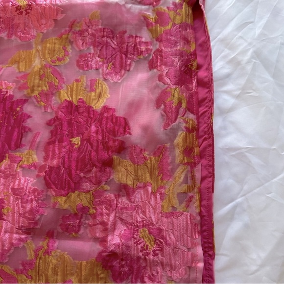 Lulus Upgraded Event Pink Floral Midi Dress - Picture 7 of 9